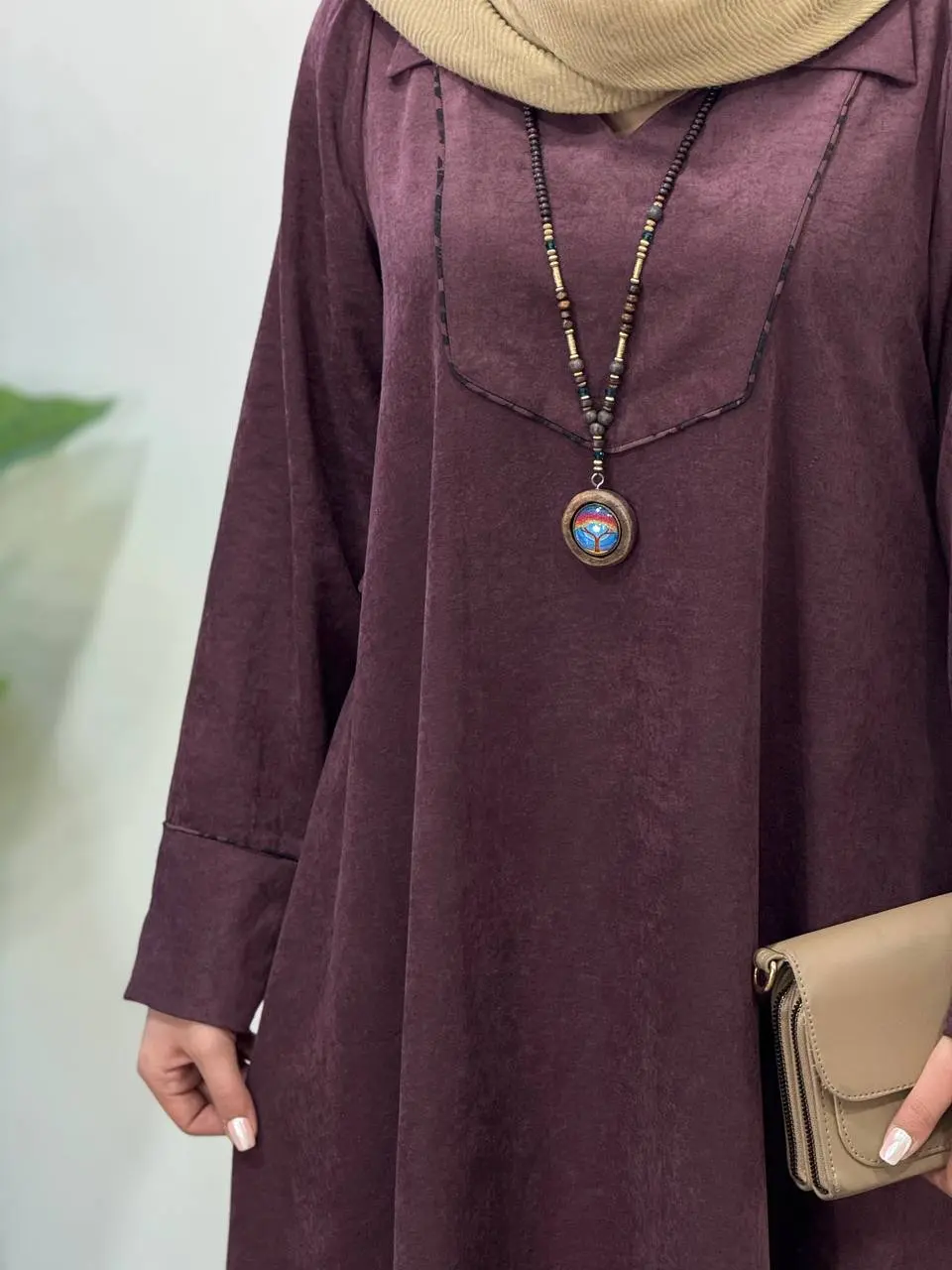 پیراهن مانتویی سیلک پناه